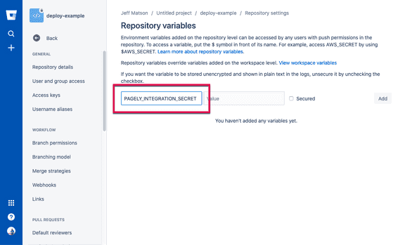 Deploying From Bitbucket Pipelines | Pagely Quickstart