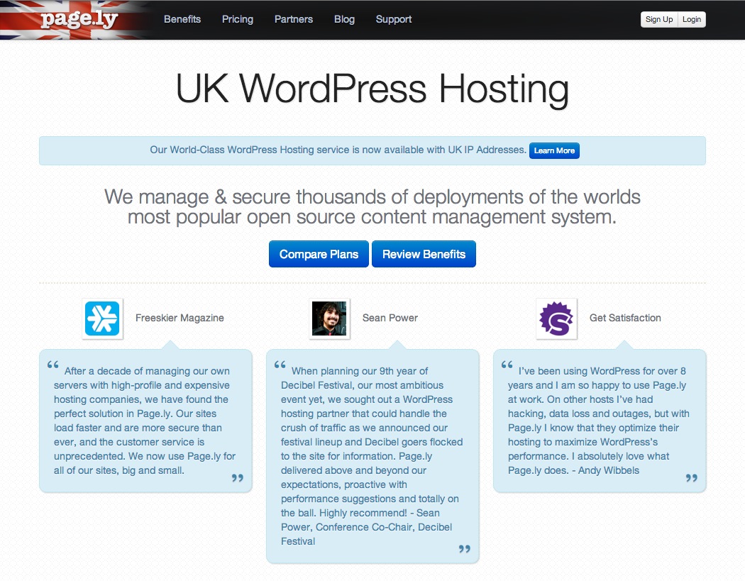 UK WordPress Hosting