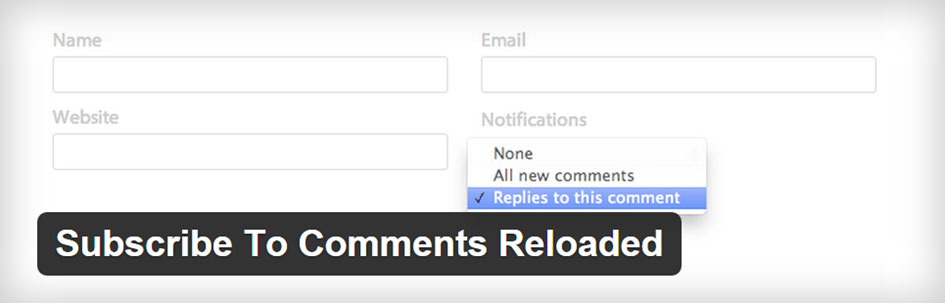 Subscribe to Comments Reloaded