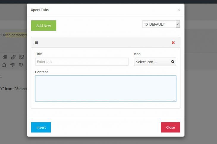 Configure XpertTabs