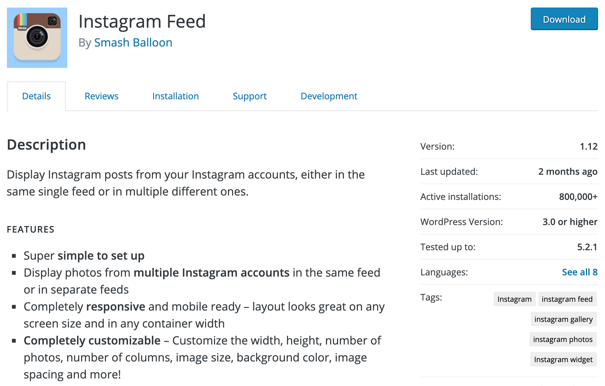 Instagram Feed Plugin: Display Photos from Multiple Instagram Accounts on Your WordPress Website