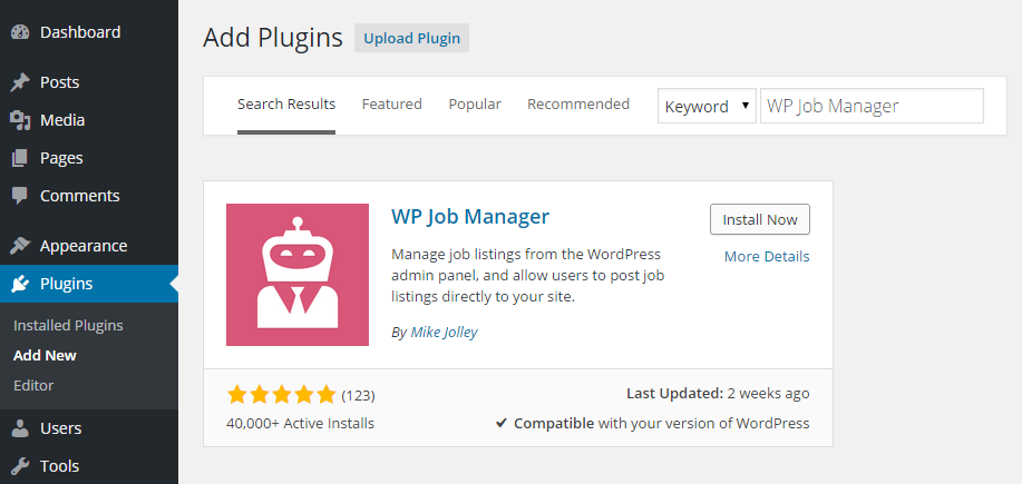 WP Job Manager Add Plugin