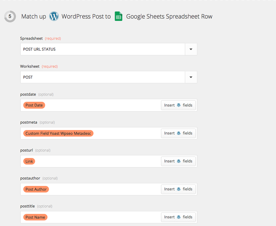 WordPress_Google-sheets_Zap