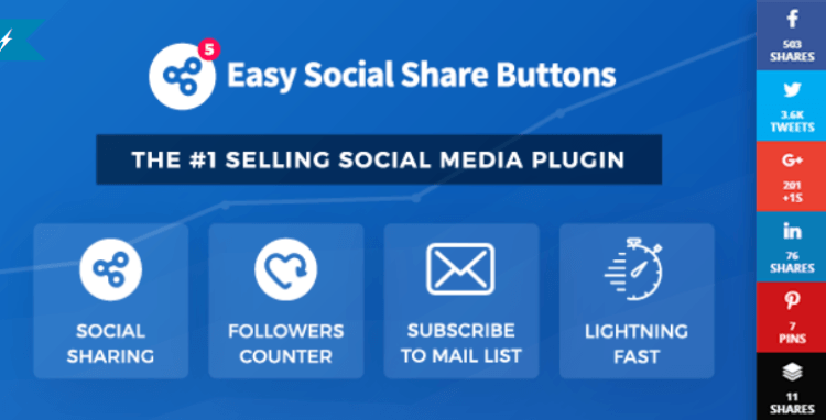 easy social share buttons