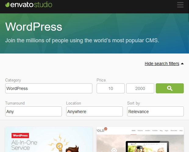 Envato Studio - WordPress Developer Resource