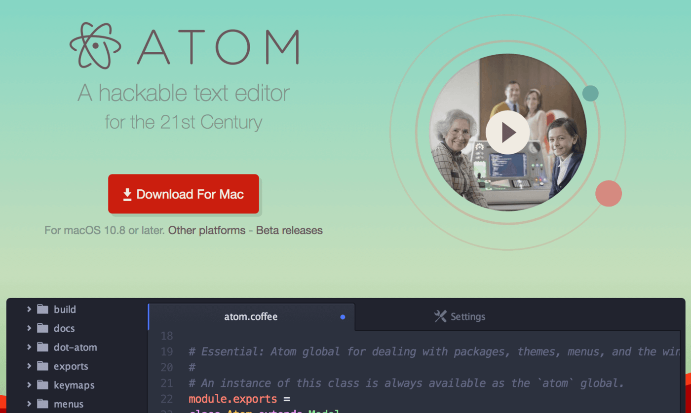 Atom Editor