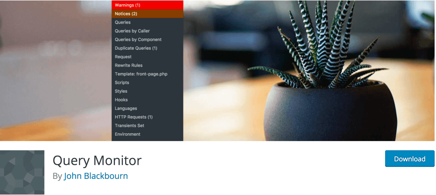 WordPress plugin Query Monitor