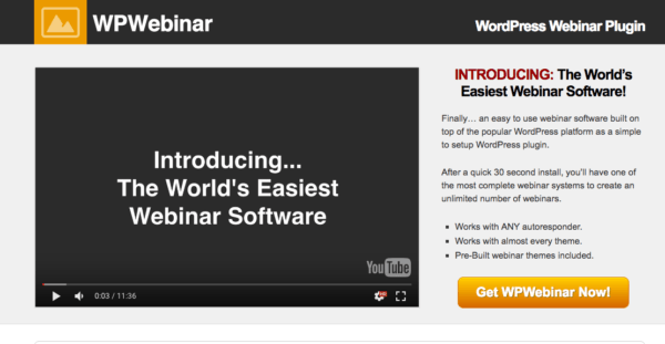 Paid WordPress Webinar