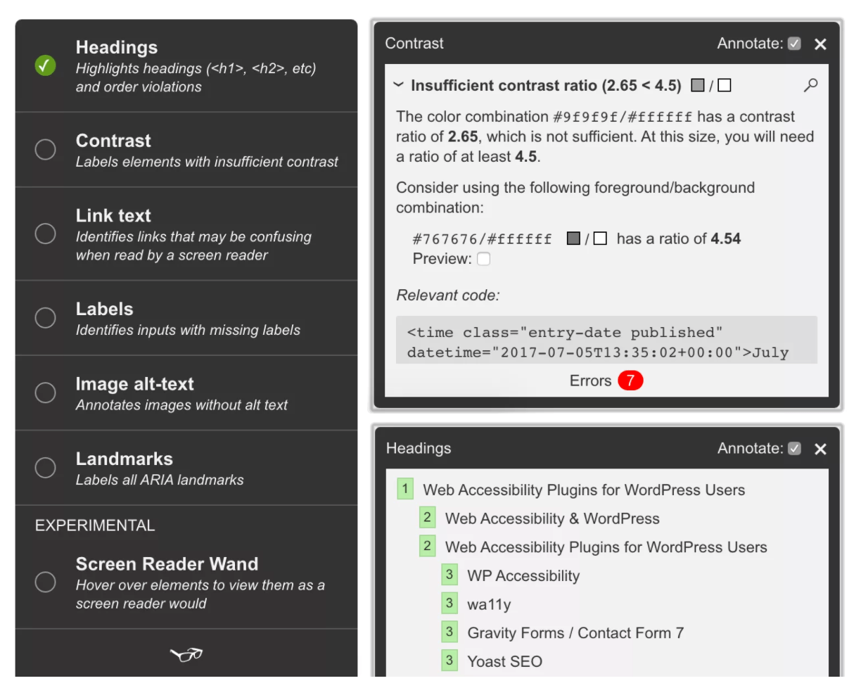 Image of TOTA11y Accessibility Testing Tools