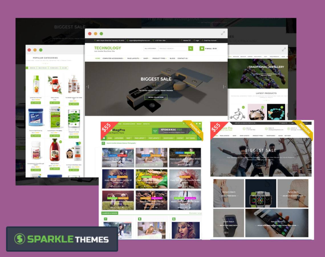 Free WordPress Themes For Gaming Website - Sparkle Themes