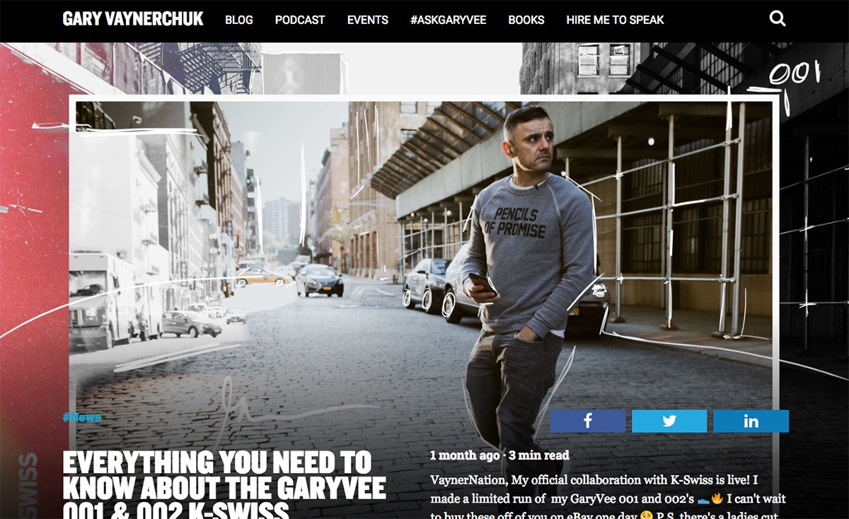 The Gary Vaynerchuk blog