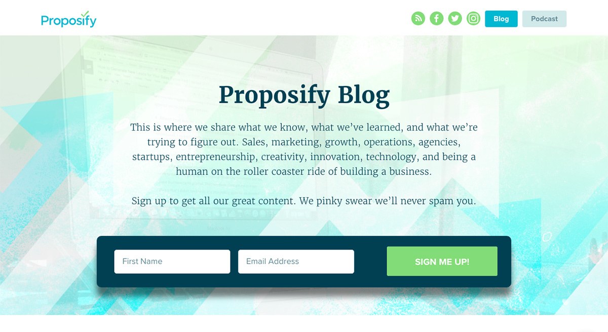 The Proposify blog