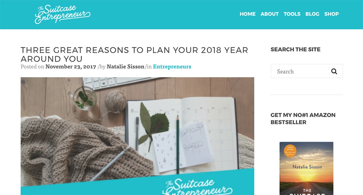 The Suitcase Entrepreneur blog