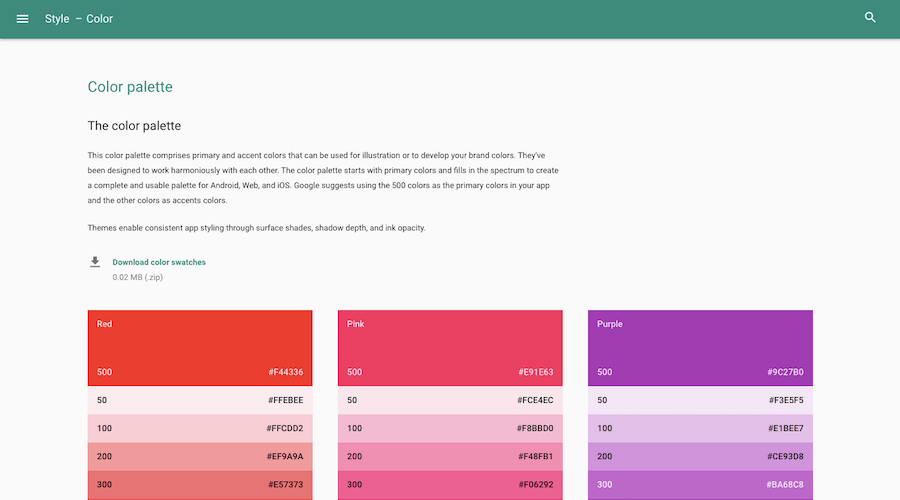 Google Material Design