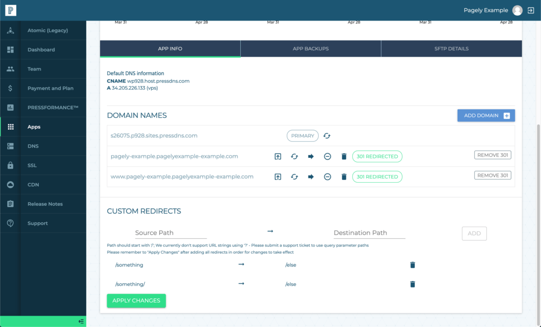 Custom Redirects in Atomic