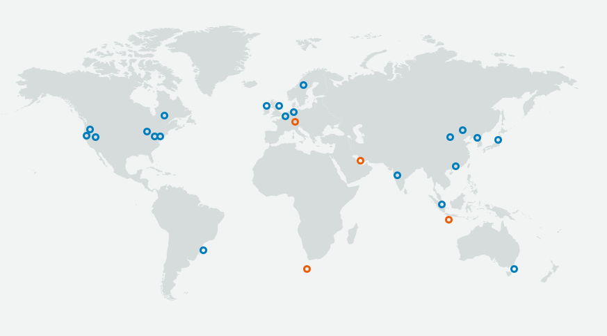 AWS global cloud coverage