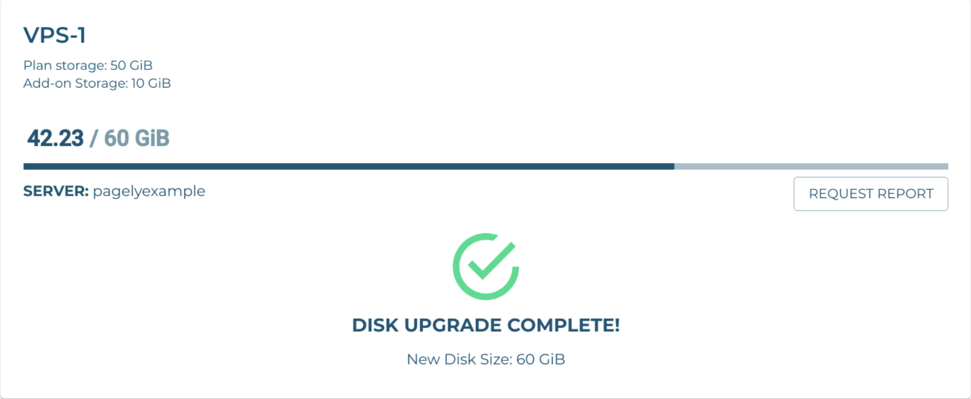 disk upgrades