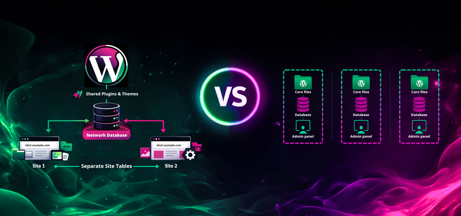 WordPress Multisite vs Separate Installations