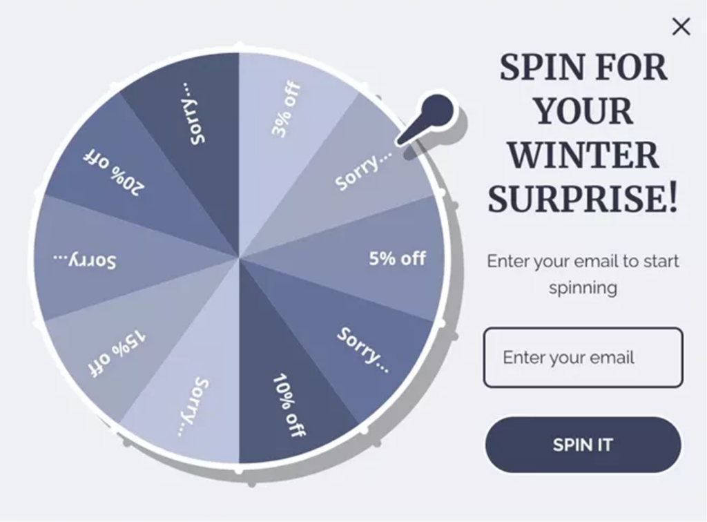 Omnisend spin-to-win