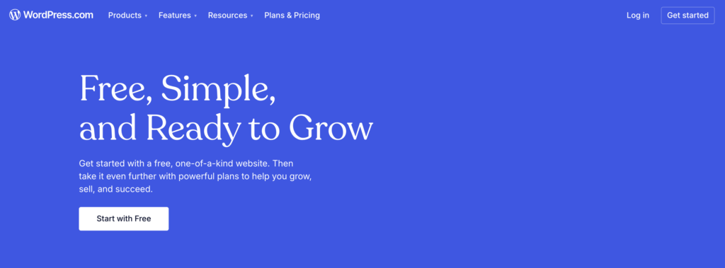 WordPress.com Free