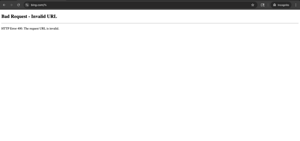400 error example