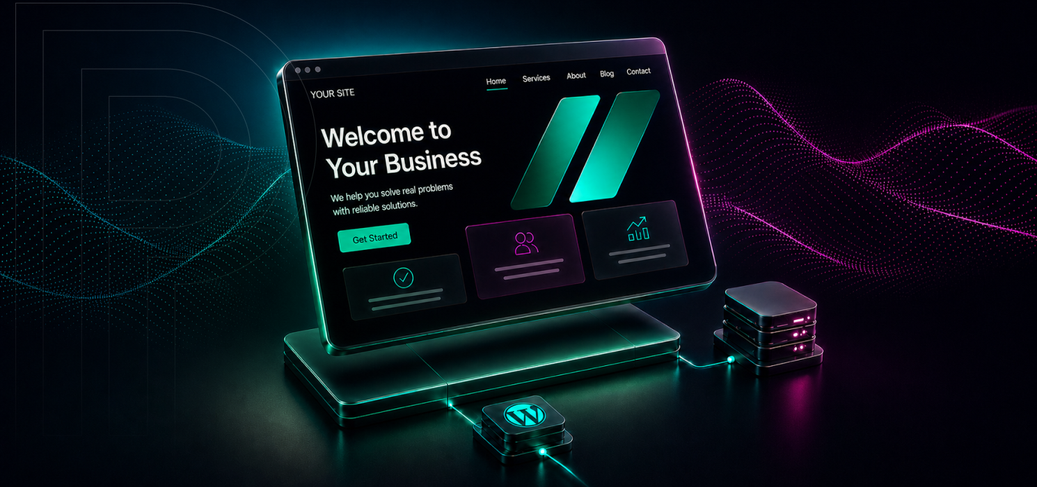 Featured Image - How to Set a WordPress Homepage for Your Business