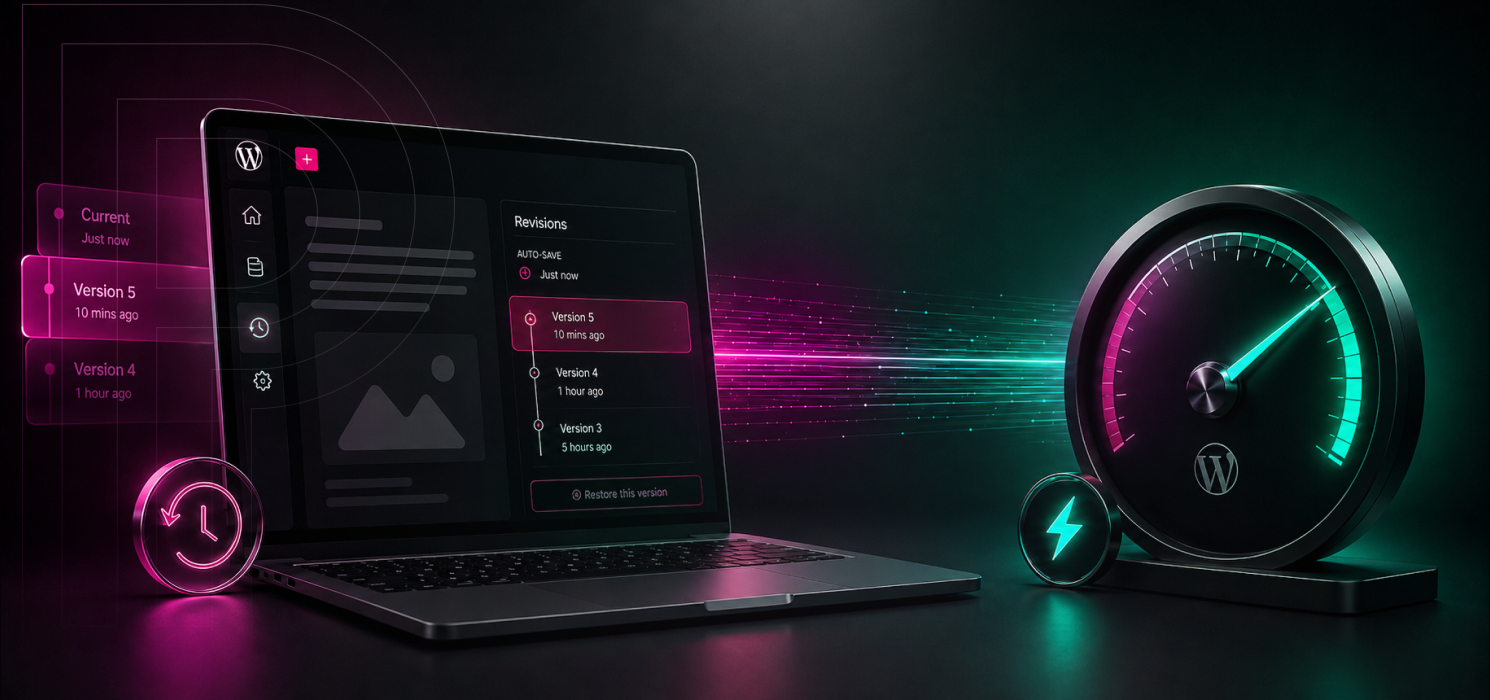 Featured Image - WordPress Revisions and Autosaves: How to Recover Content Without Slowing Your Site